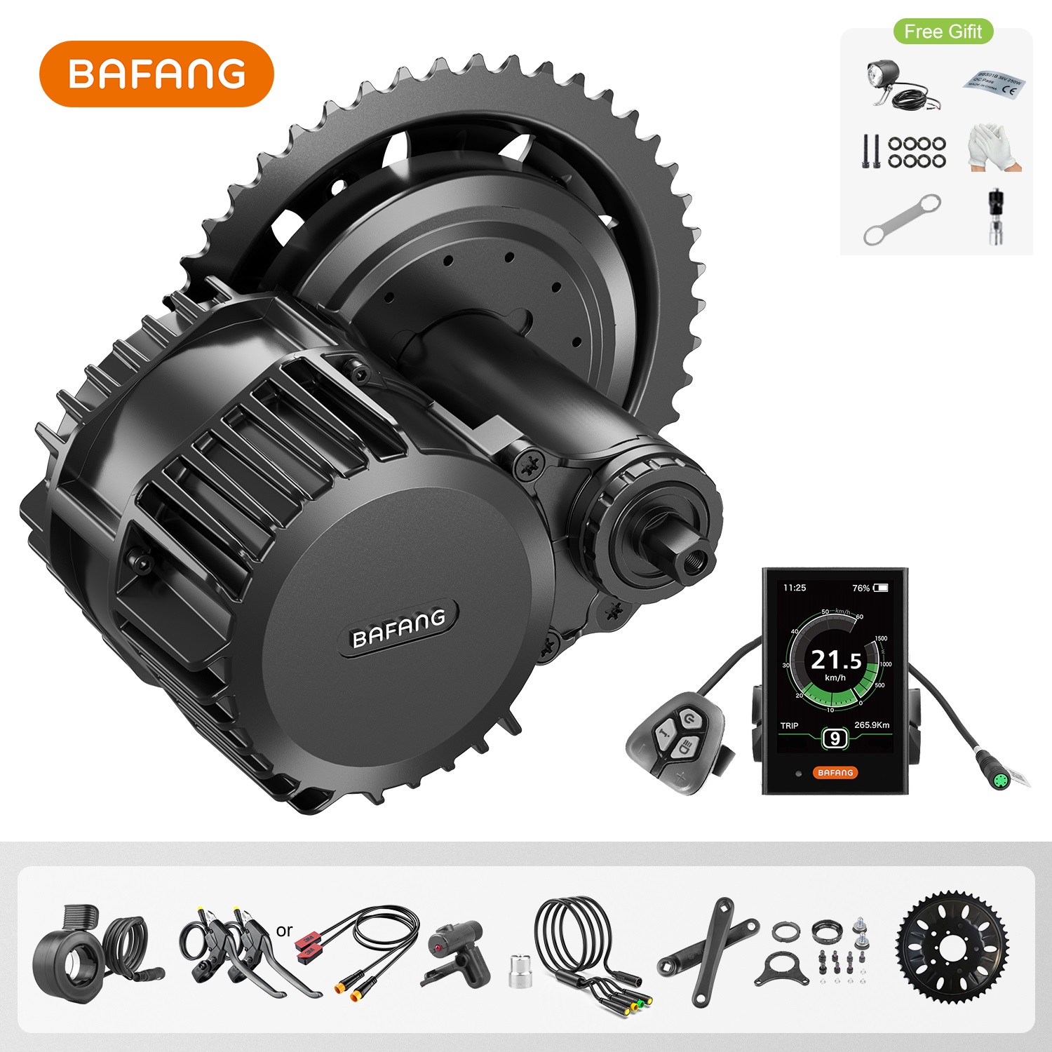 Bafang Bbshd 1000W Conversion Kit - Bafang G320 48 فولت 52 فولت
