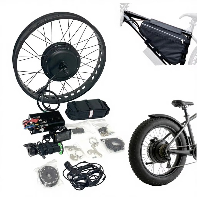 Fat Tire Ebike Conversion Kit 2000W - طقم محرك محور العجلة للدراجات الكهربائية