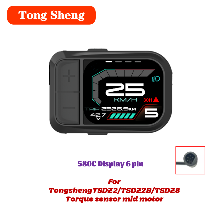 Tongsheng Tsdz2B Mid Drive Motor - Tongsheng TSDZ2 TSDZ2B خنق 1 إلى