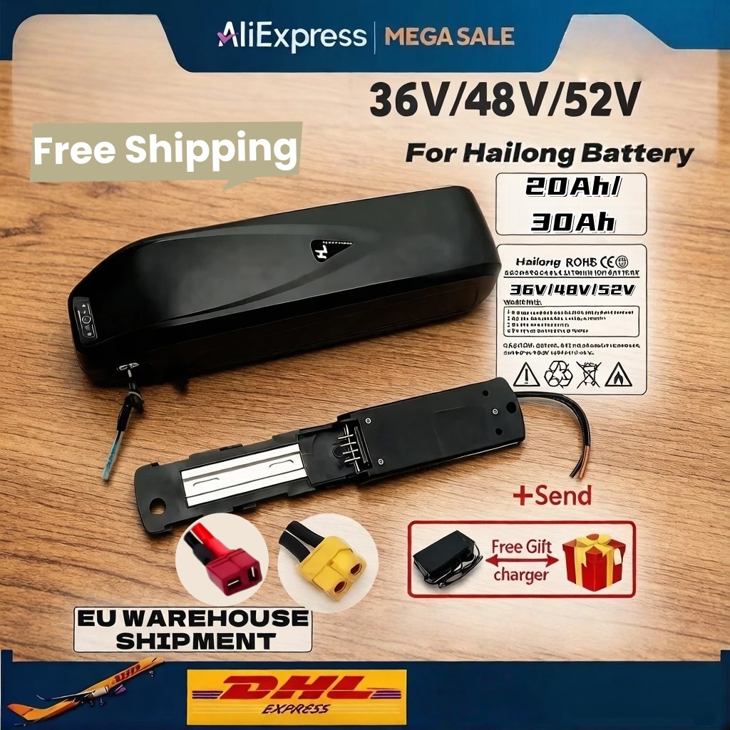 Ebike Battery 48V 20Ah Hailong - جديد من هايلونج 36 فولت 48