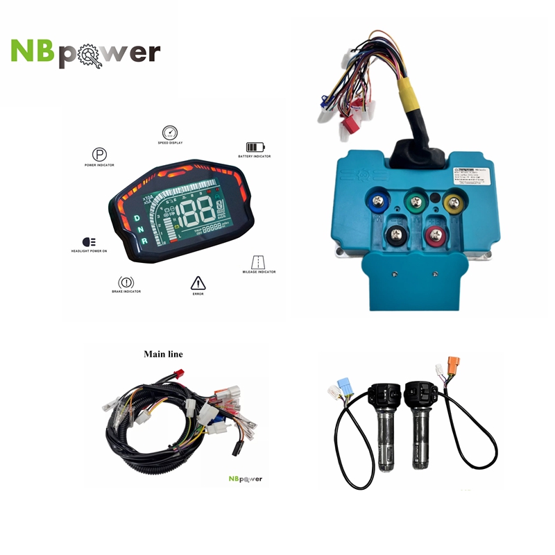 Programmable Bldc Motor Controller 96V - مجموعة تحكم ND72680 FARDRIVER قابلة للبرمجة