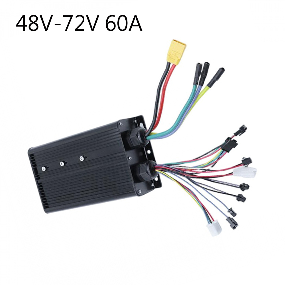 3000 واط دراجة كهربائية فرش ال - مراجعة Sine Wave Controller 48V 72V 80A وسعره