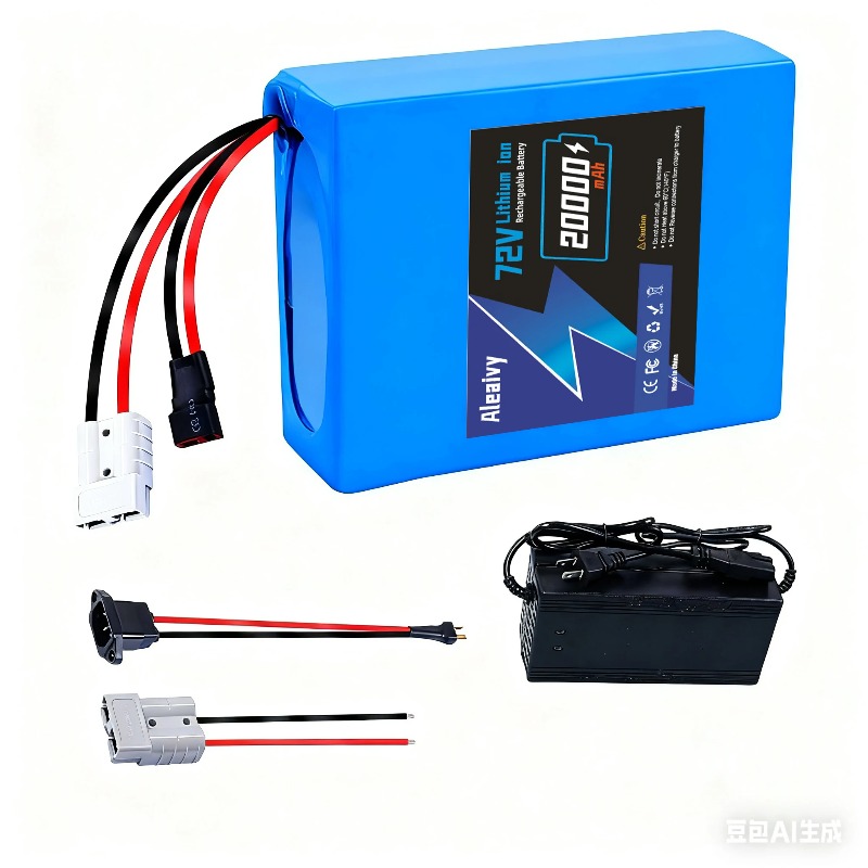 بطارية 21700 72 فولت 20S4P 20  - مراجعة Electric Bicycle Battery 72V 30Ah وسعره