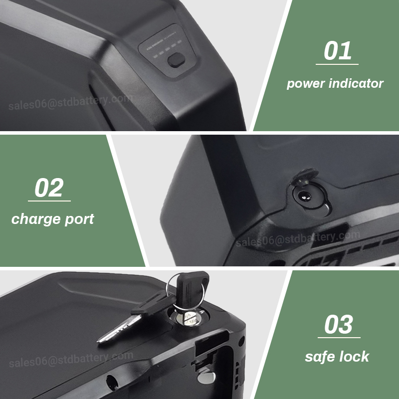 بطارية دراجة كهربائية داون تيو - مراجعة Ebike Battery 48V 20Ah Hailong وسعره
