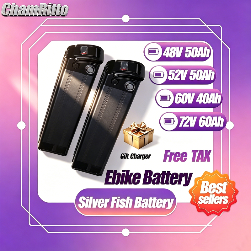 دراجة كهربائية 48 فولت، بطارية - مراجعة Electric Bicycle Battery 72V 30Ah وسعره
