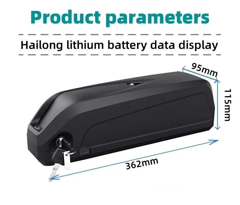 بطارية دراجة كهربائية متعددة ا - مراجعة Ebike Battery 48V 20Ah Hailong وسعره