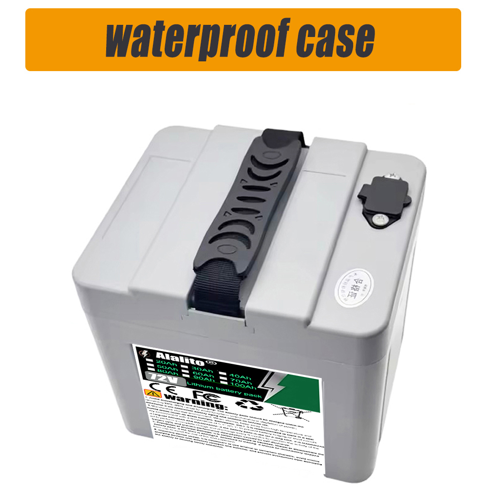 بطارية ليثيوم 72 فولت، لمعدات  - مراجعة Electric Bicycle Battery 72V 30Ah وسعره
