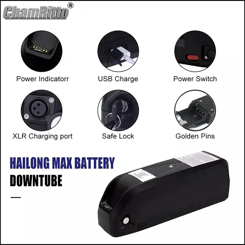 بطارية دراجة كهربائية 72V60V 4 - مراجعة Ebike Battery 48V 20Ah Hailong وسعره