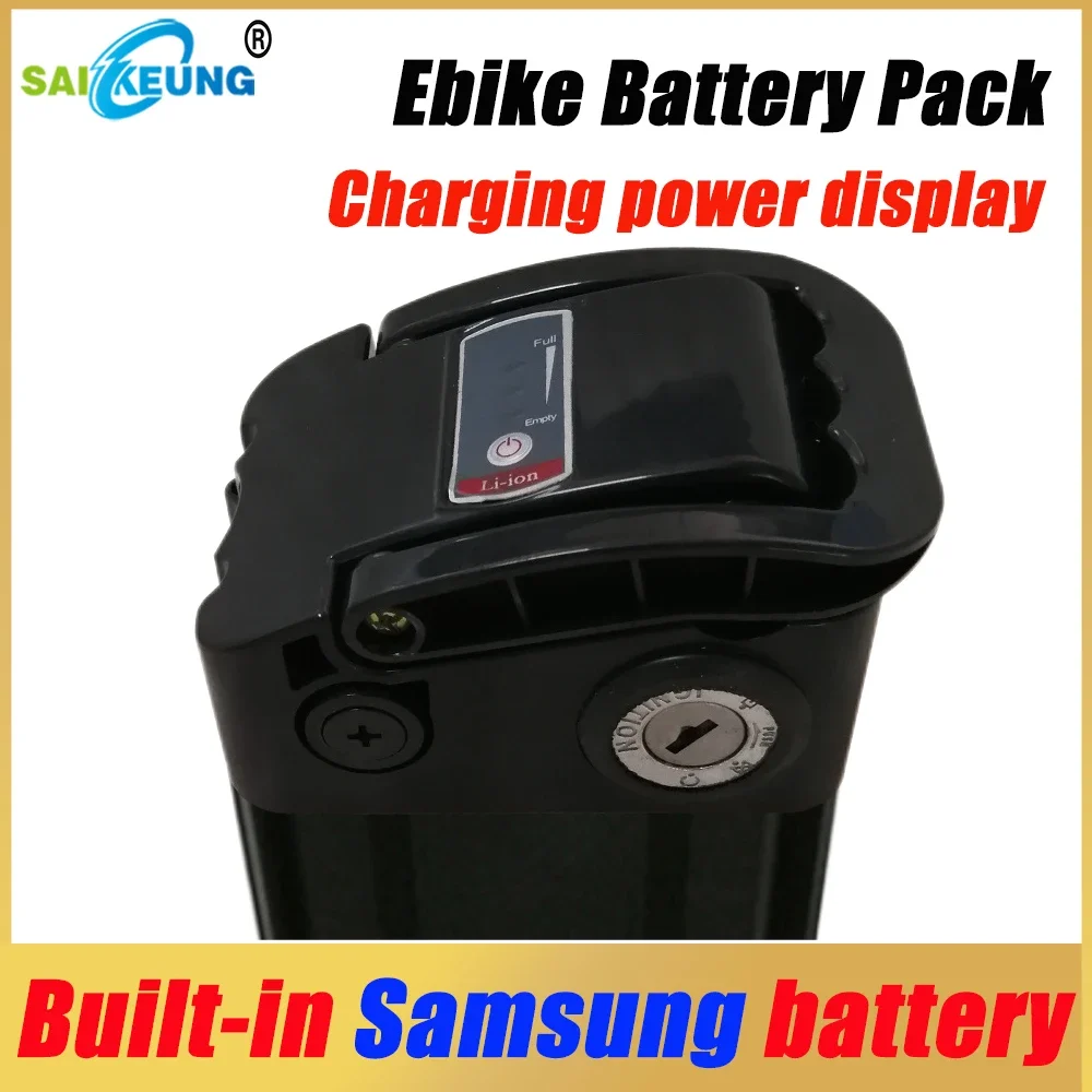 دراجة كهربائية SilverFish 48v  - مراجعة Ebike Battery 48V 20Ah Hailong وسعره