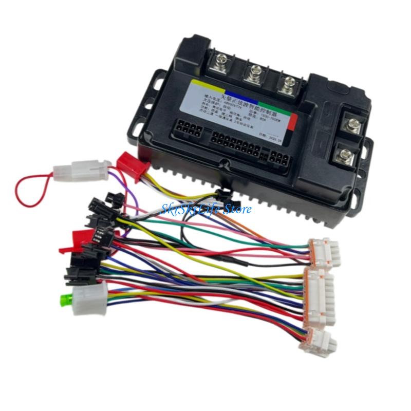 وحدة تحكم بموجات جيبية عالية ا - مراجعة Sine Wave Controller 48V 72V 80A وسعره