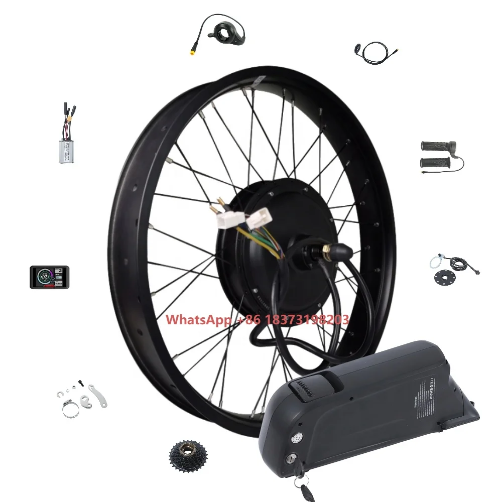 حار بيع 72 فولت بطارية ليثيوم  - مراجعة Ebike Conversion Kit 72V 3000W وسعره