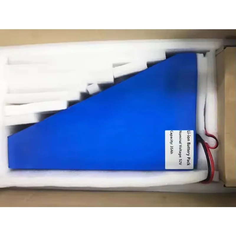 بطارية دراجة كهربائية مثلثة ال - مراجعة Ebike Battery 52V 20Ah Triangle Pack وسعره