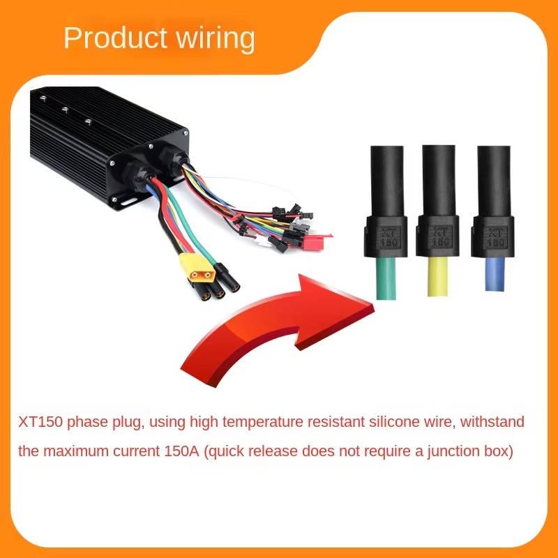 نظام تحكم للمركبات الكهربائية  - مراجعة Sine Wave Controller 48V 72V 80A وسعره