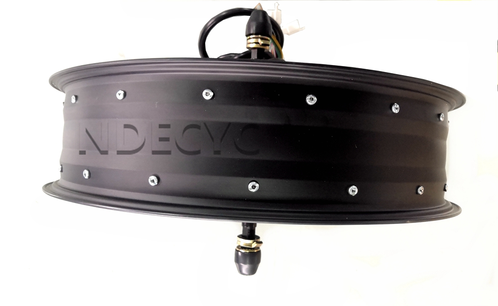 NBpower 170/190 مللي متر التسر - مراجعة 72V 5000W Hub Motor Kit وسعره