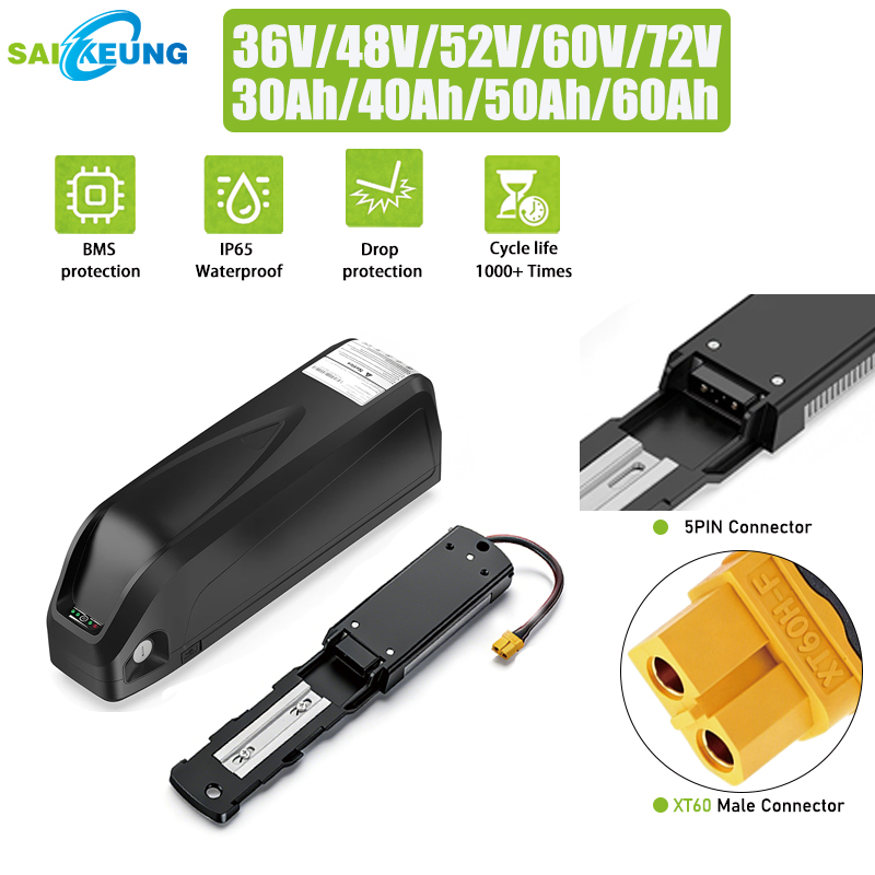 بطارية دراجة كهربائية Cham 36  - مراجعة Ebike Battery 48V 20Ah Hailong وسعره