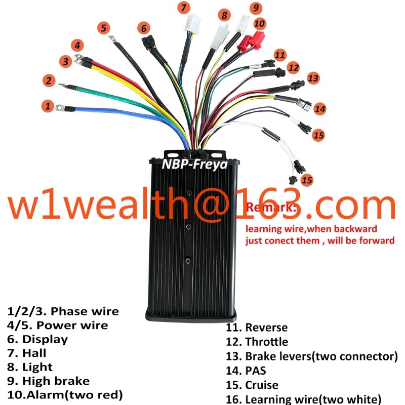 48 فولت 52 فولت 60 فولت 72 فول - مراجعة Sine Wave Controller 48V 72V 80A وسعره