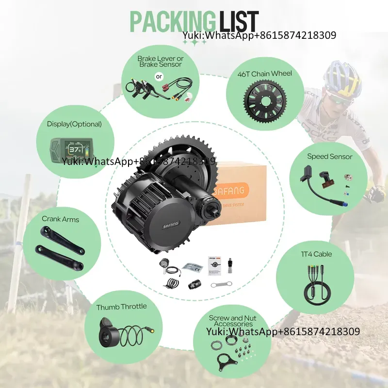 محرك وسطي BBSHD بقوة 1000 واط  - مراجعة Mid Drive Motor Kit 52V 1000W وسعره