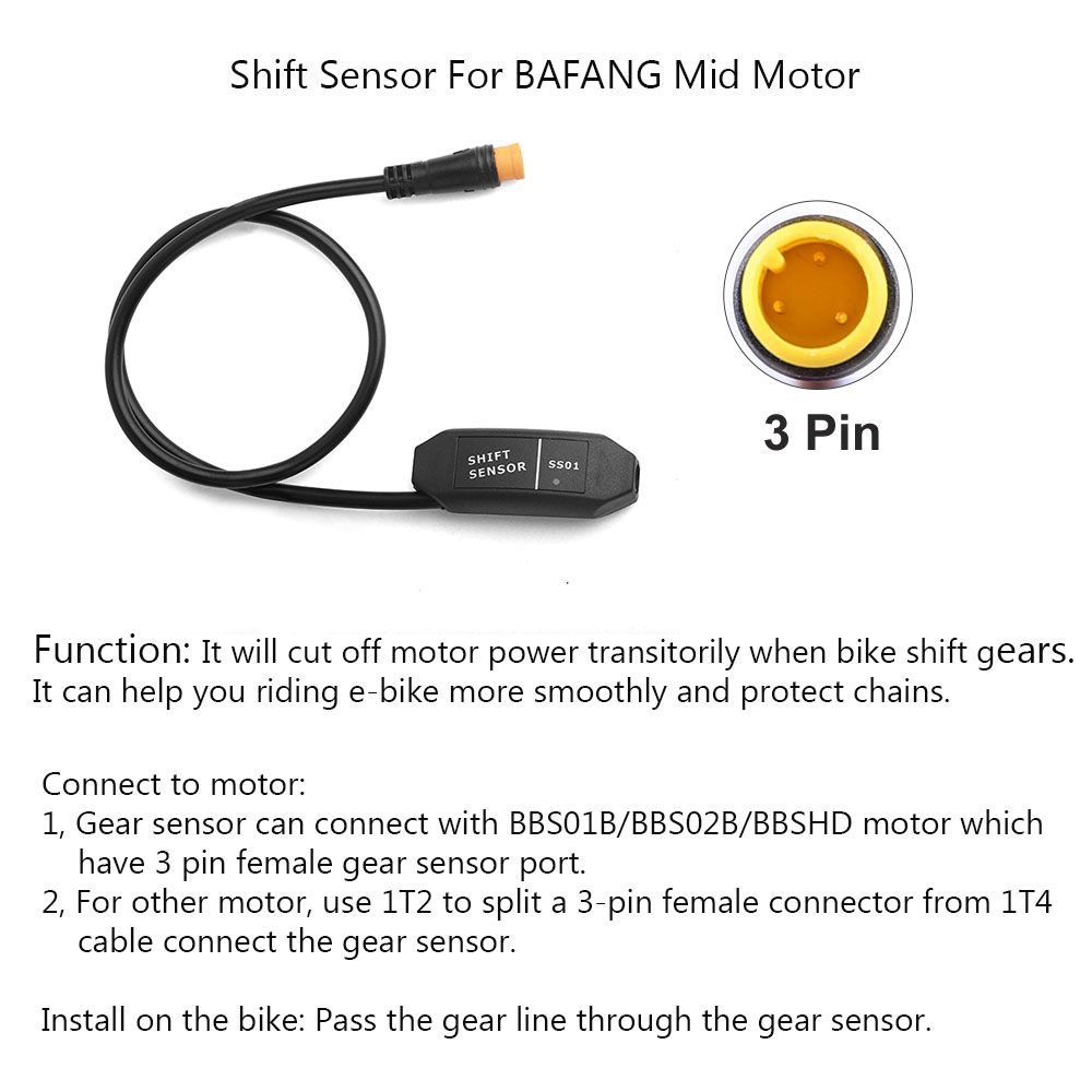 مستشعر تغيير السرعات للدراجات  - مراجعة Bafang Bbs02B 48V 750W Mid Drive Kit وسعره