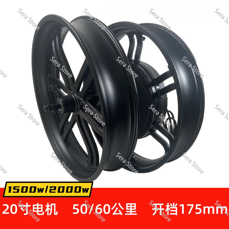 طقم تحويل دراجة نارية كهربائية - مراجعة Fat Tire Ebike Conversion Kit 2000W وسعره