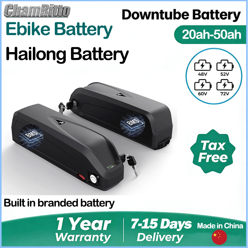 بطارية دراجة كهربائية 36 فولت  - مراجعة Ebike Battery 48V 20Ah Hailong وسعره