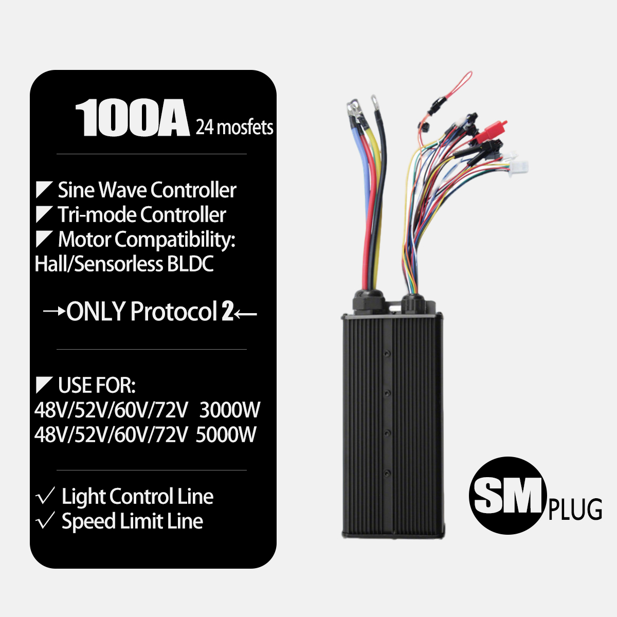 طقم تحويل الدراجة MTX39 E 72 ف - مراجعة 72V 5000W Hub Motor Kit وسعره