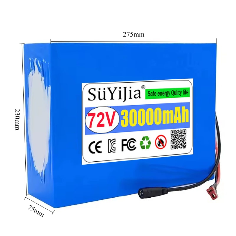 بطارية ليثيوم 72 فولت 30 أمبير - مراجعة Electric Bicycle Battery 72V 30Ah وسعره