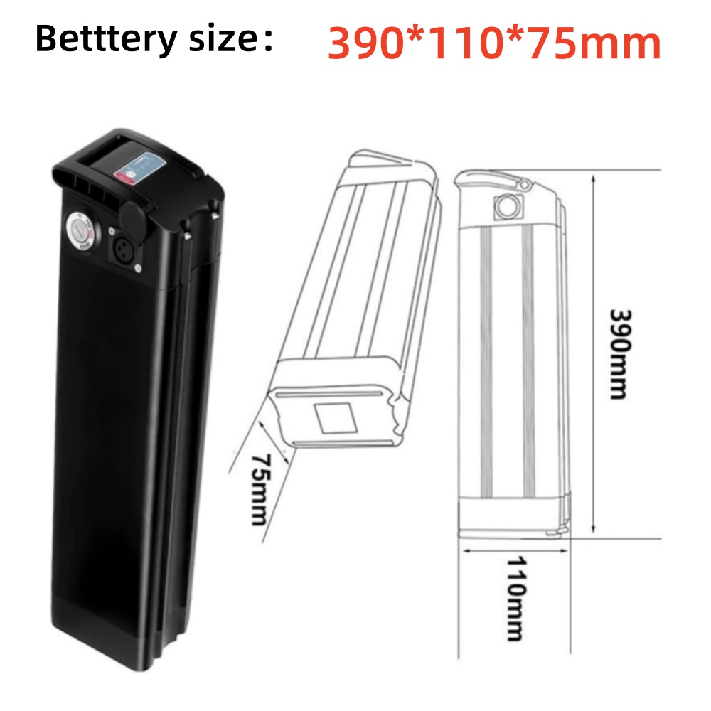 بطارية ليثيوم قابلة لإعادة الش - مراجعة Ebike Battery 48V 20Ah Hailong وسعره