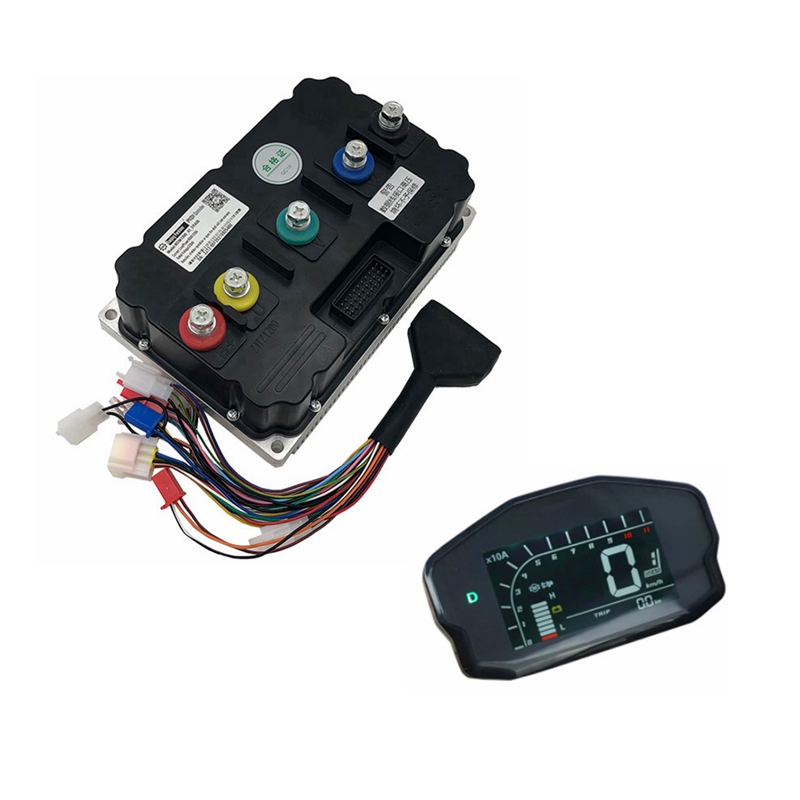مجموعة عجلات بمحرك بدون فرشاة  - مراجعة 72V 5000W Hub Motor Kit وسعره