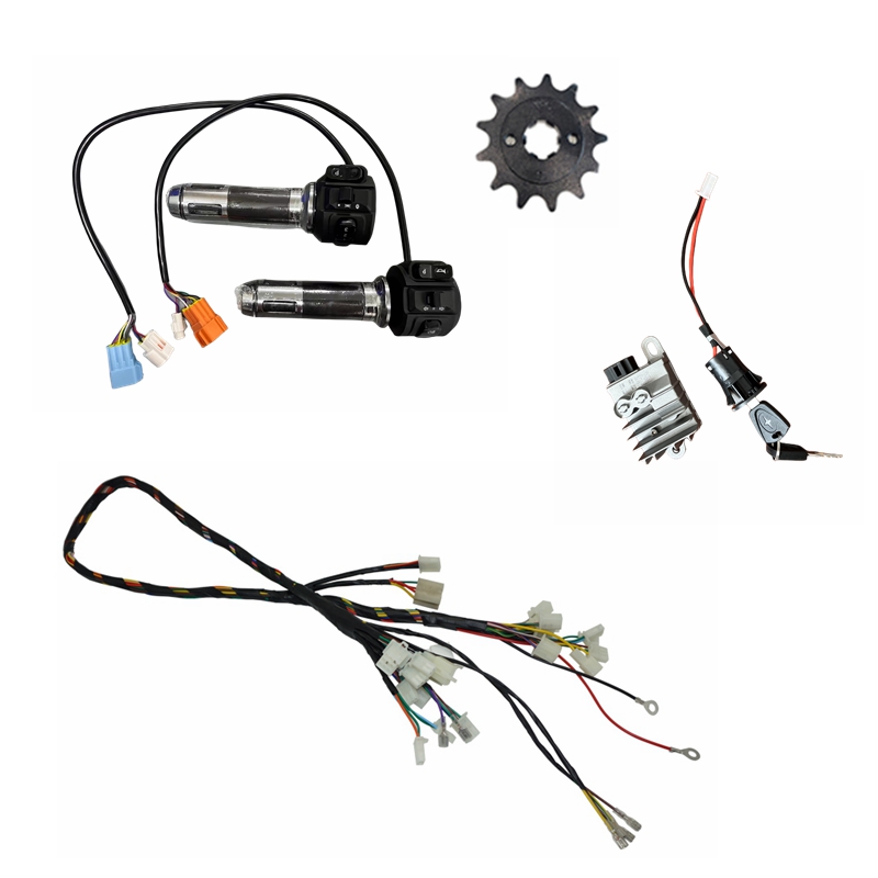مجموعة عجلات بمحرك بدون فرشاة  - مراجعة 72V 5000W Hub Motor Kit وسعره