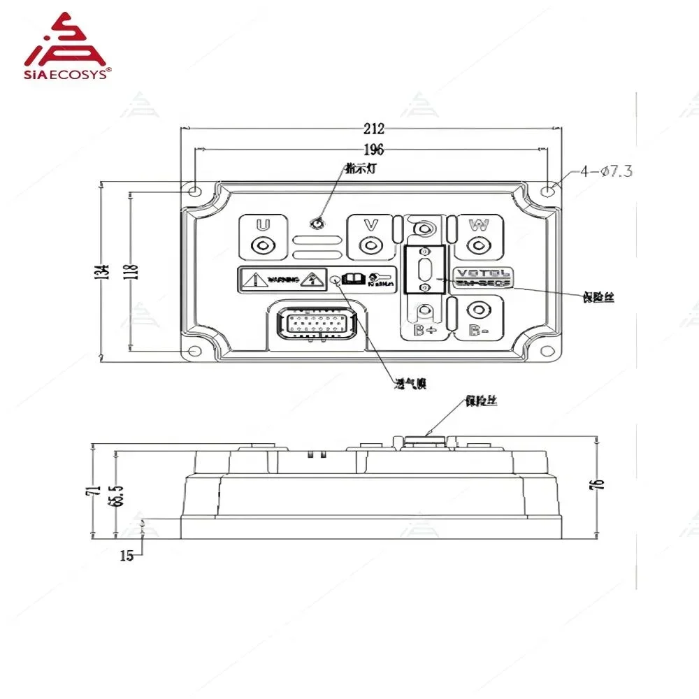 وحدة تحكم محرك BLDC عالية الطا - مراجعة Programmable Bldc Motor Controller 96V وسعره