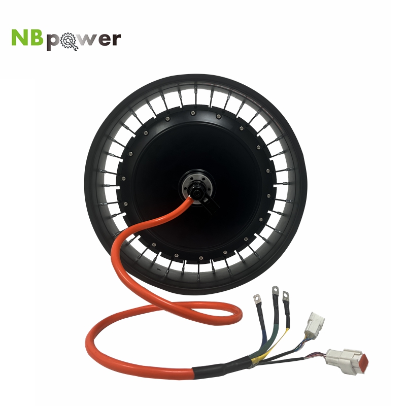 NBpower/QS273 40H 20x4/24x4/26 - مراجعة 72V 5000W Hub Motor Kit وسعره
