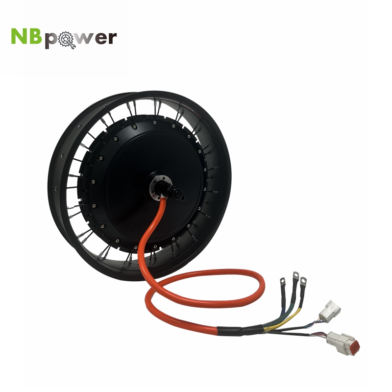 NBpower/QS273 40H 20x4/24x4/26 - مراجعة 72V 5000W Hub Motor Kit وسعره