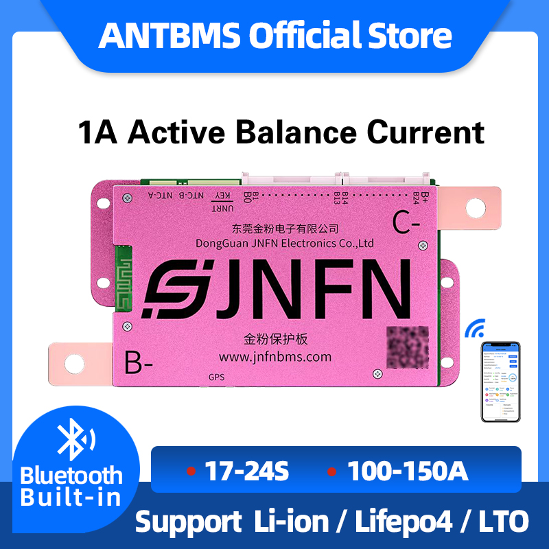 ANT BMS 1A نشط التوازن بطارية  - مراجعة Smart Bms 72V 20S 150A Bluetooth وسعره